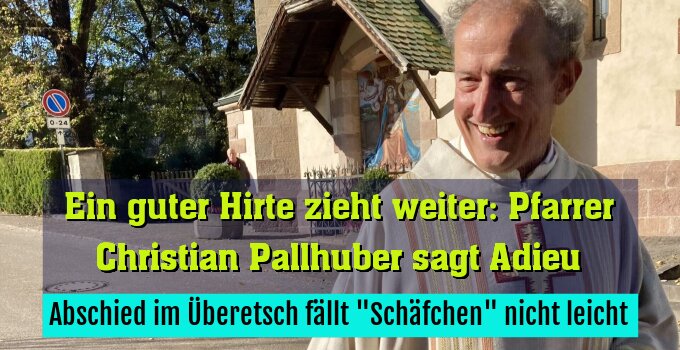 Abschied im Überetsch fällt "Schäfchen" nicht leicht