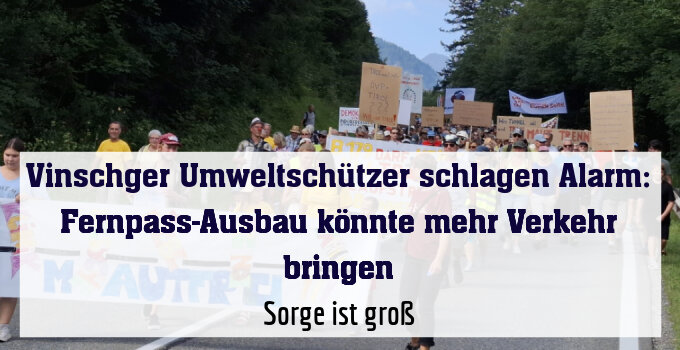 Sorge ist groß