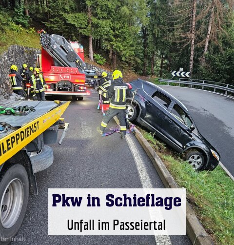 Unfall im Passeiertal