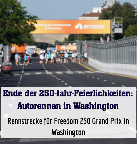 Rennstrecke für Freedom 250 Grand Prix in Washington