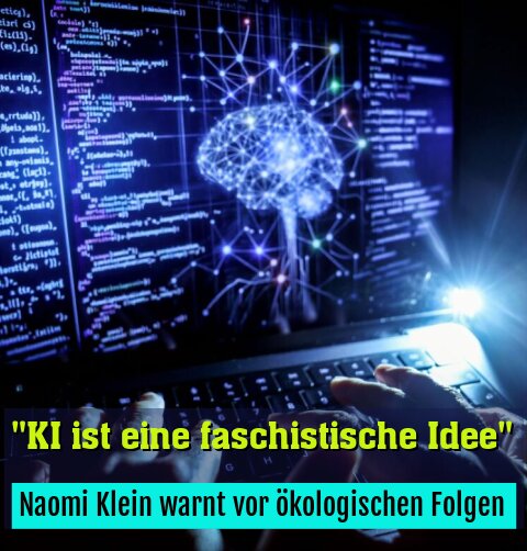 Naomi Klein warnt vor ökologischen Folgen
