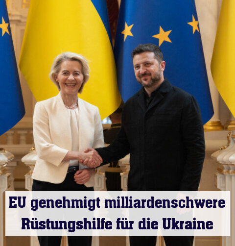 Von der Leyen sichert der Ukraine weitere Untersützung zu (Archivbild)