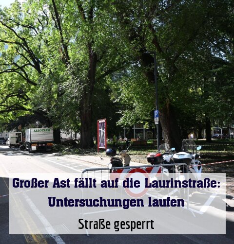 Straße gesperrt
