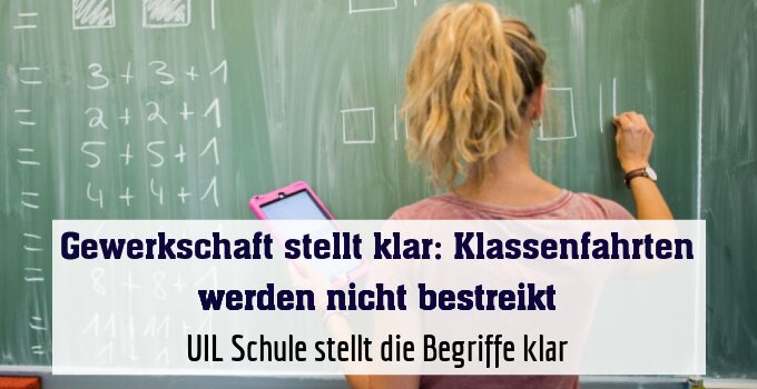 UIL Schule stellt die Begriffe klar