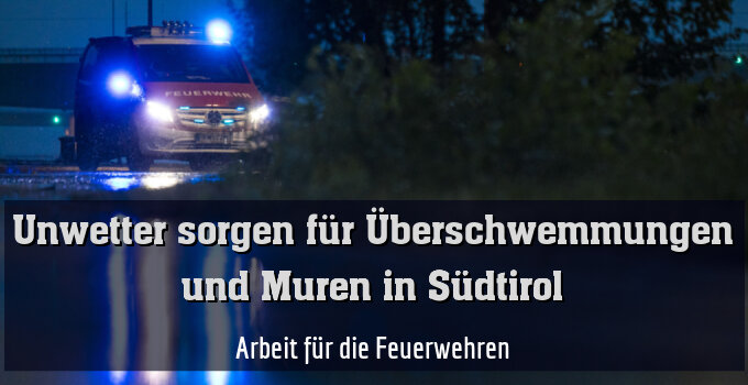 Arbeit für die Feuerwehren