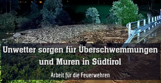 Arbeit für die Feuerwehren