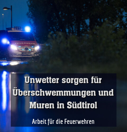 Arbeit für die Feuerwehren