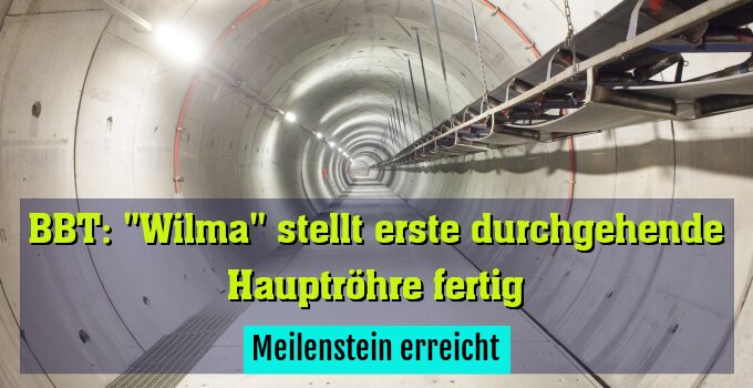 Meilenstein erreicht