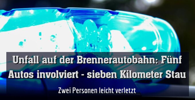 Zwei Personen leicht verletzt