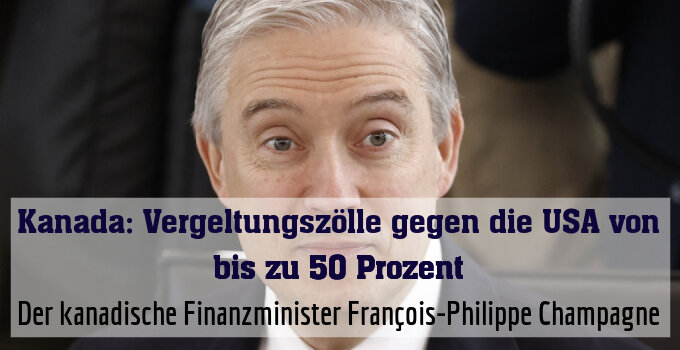 Der kanadische Finanzminister François-Philippe Champagne