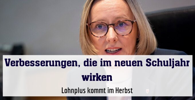 Lohnplus kommt im Herbst