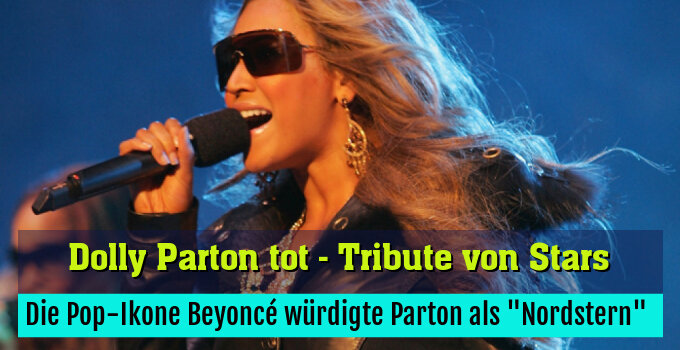 Die Pop-Ikone Beyoncé würdigte Parton als "Nordstern" (Archivbild)