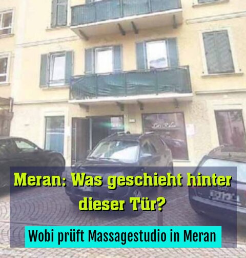 Wobi prüft Massagestudio in Meran