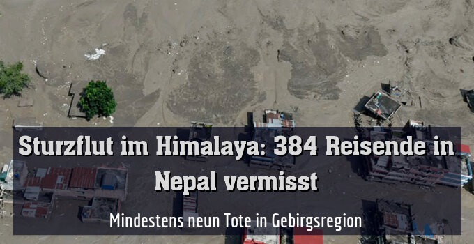 Mindestens neun Tote in Gebirgsregion
