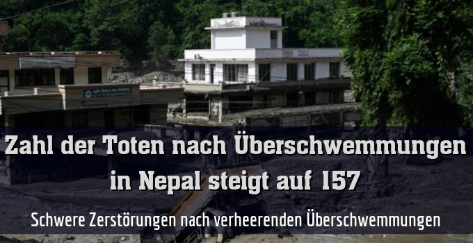 Schwere Zerstörungen nach verheerenden Überschwemmungen