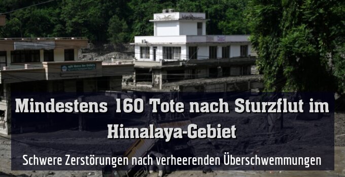 Schwere Zerstörungen nach verheerenden Überschwemmungen