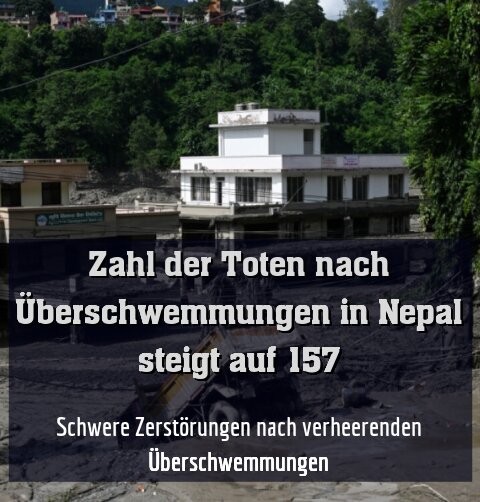 Schwere Zerstörungen nach verheerenden Überschwemmungen