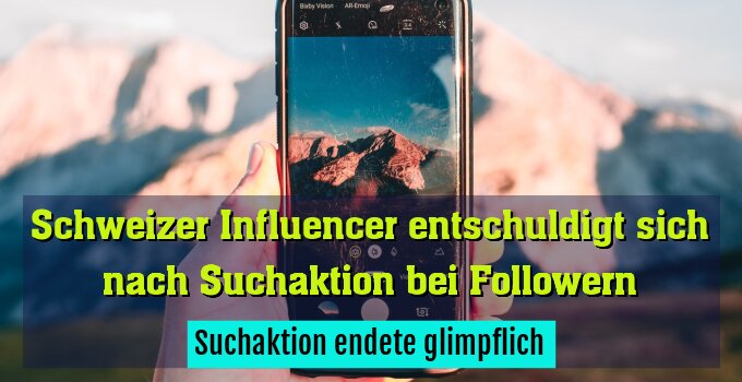 Suchaktion endete glimpflich