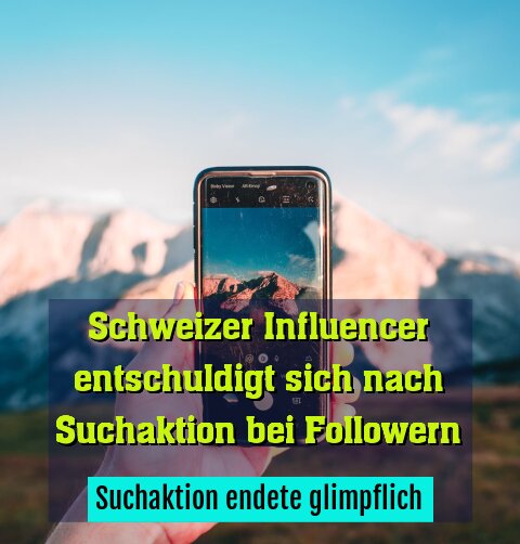 Suchaktion endete glimpflich