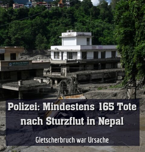 Gletscherbruch war Ursache