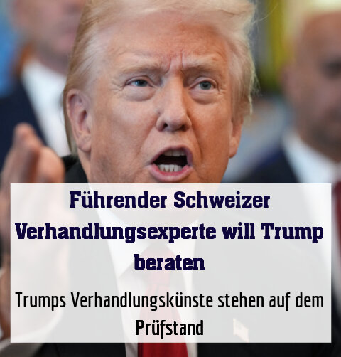 Trumps Verhandlungskünste stehen auf dem Prüfstand