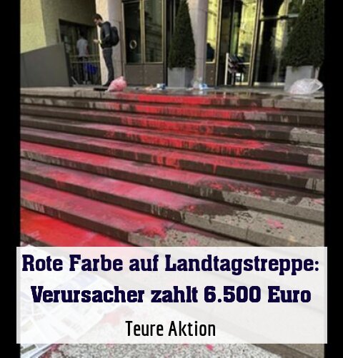 Teure Aktion