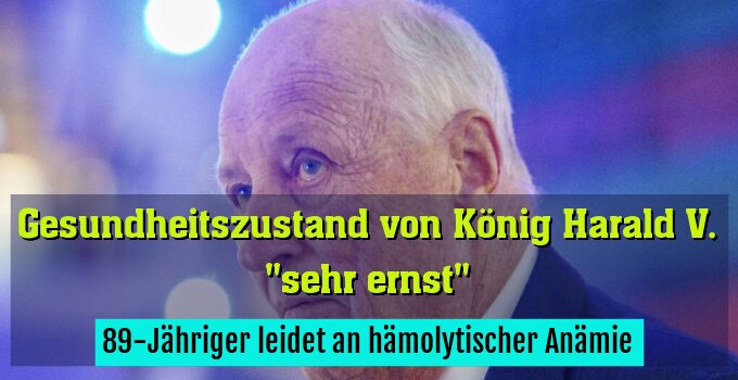 89-Jähriger leidet an hämolytischer Anämie