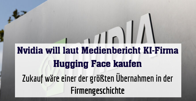 Zukauf wäre einer der größten Übernahmen in der Firmengeschichte