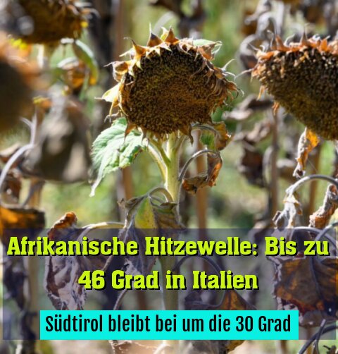 Südtirol bleibt bei um die 30 Grad