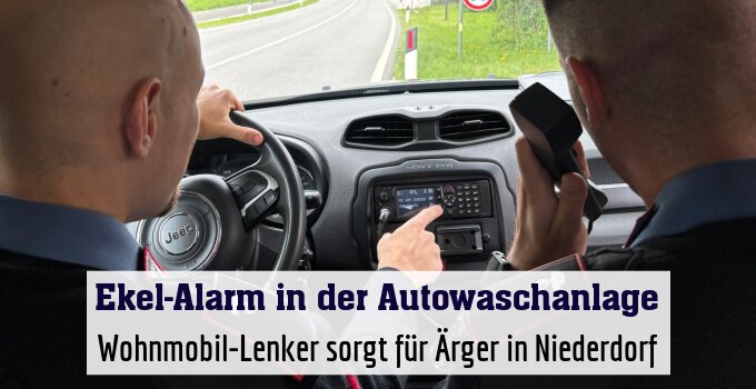 Wohnmobil-Lenker sorgt für Ärger in Niederdorf