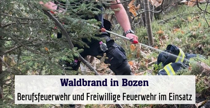 Berufsfeuerwehr und Freiwillige Feuerwehr im Einsatz