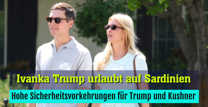 Hohe Sicherheitsvorkehrungen für Trump und Kushner