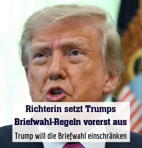 Trump will die Briefwahl einschränken