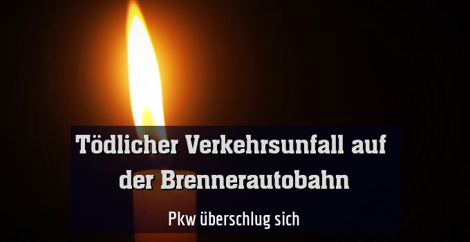 Pkw überschlug sich