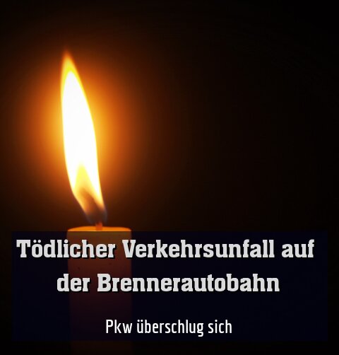 Pkw überschlug sich