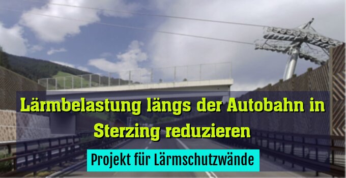 Projekt für Lärmschutzwände