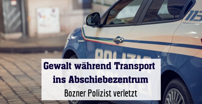 Bozner Polizist verletzt