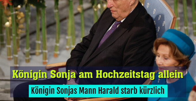 Königin Sonjas Mann Harald starb kürzlich