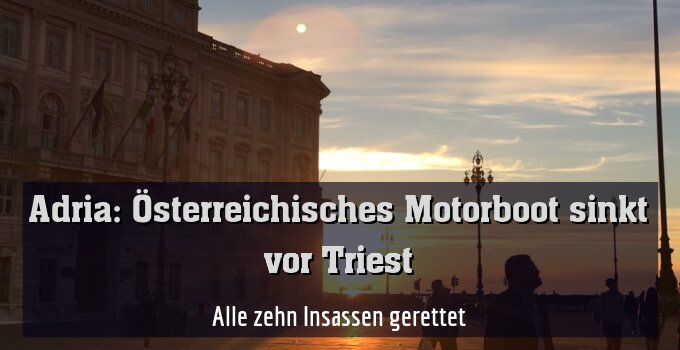 Alle zehn Insassen gerettet