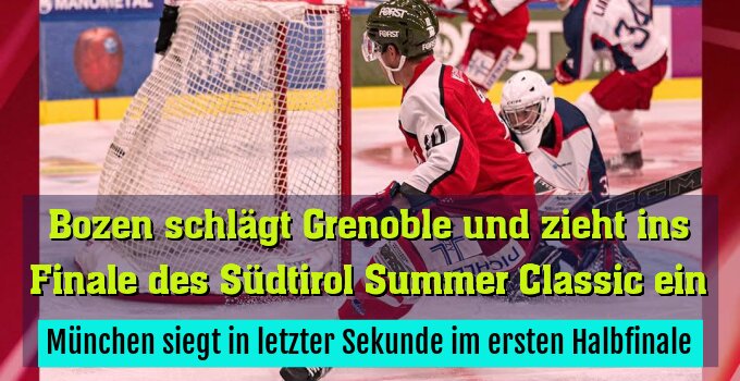 München siegt in letzter Sekunde im ersten Halbfinale
