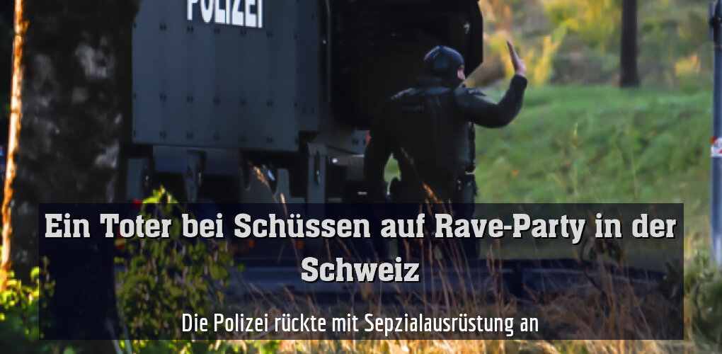 Die Polizei rückte mit Sepzialausrüstung an