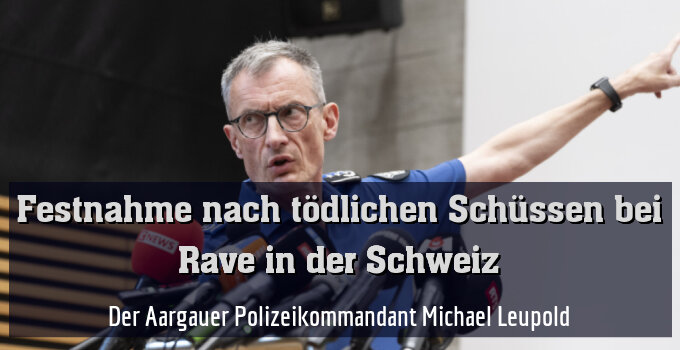 Der Aargauer Polizeikommandant Michael Leupold