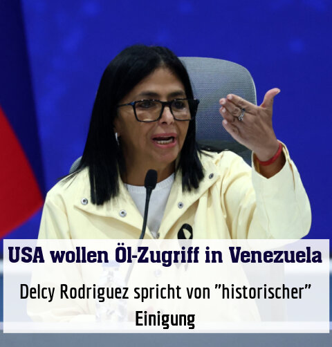 Delcy Rodriguez spricht von "historischer" Einigung