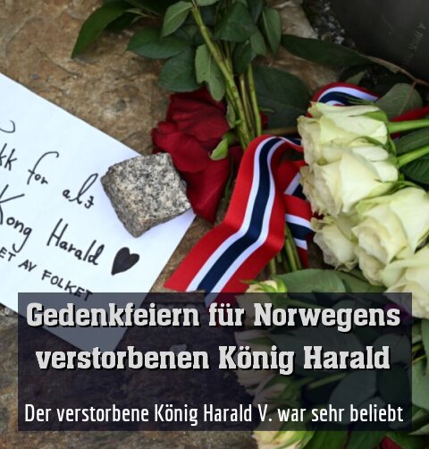 Der verstorbene König Harald V. war sehr beliebt