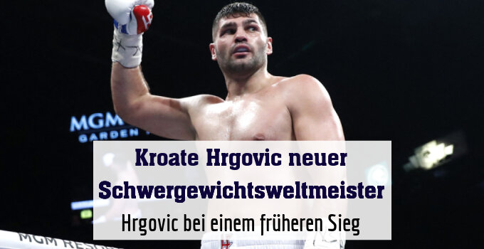 Hrgovic bei einem früheren Sieg