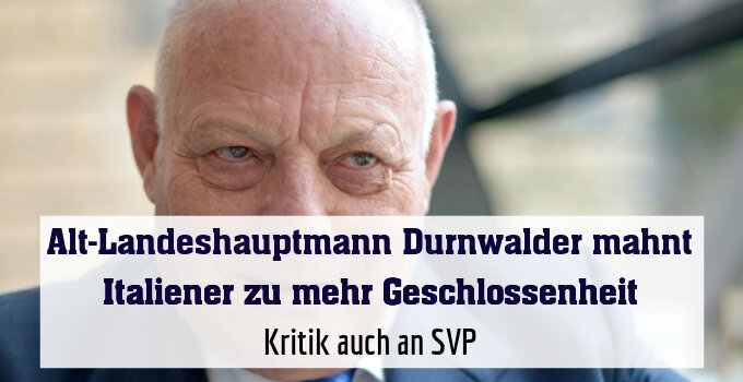 Kritik auch an SVP