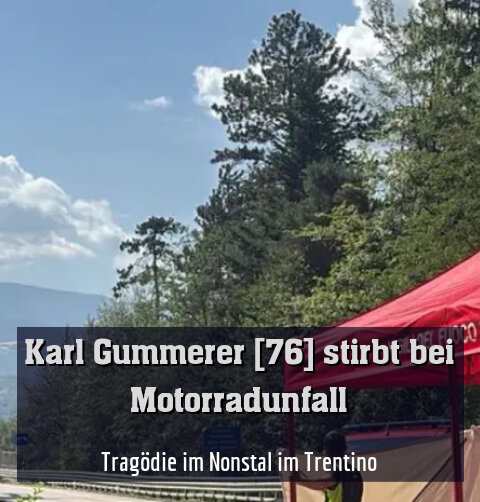 Tragödie im Nonstal im Trentino