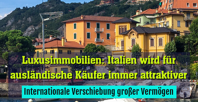 Internationale Verschiebung großer Vermögen