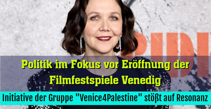 Initiative der Gruppe "Venice4Palestine" stößt auf Resonanz