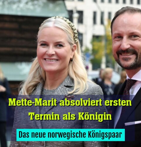 Das neue norwegische Königspaar